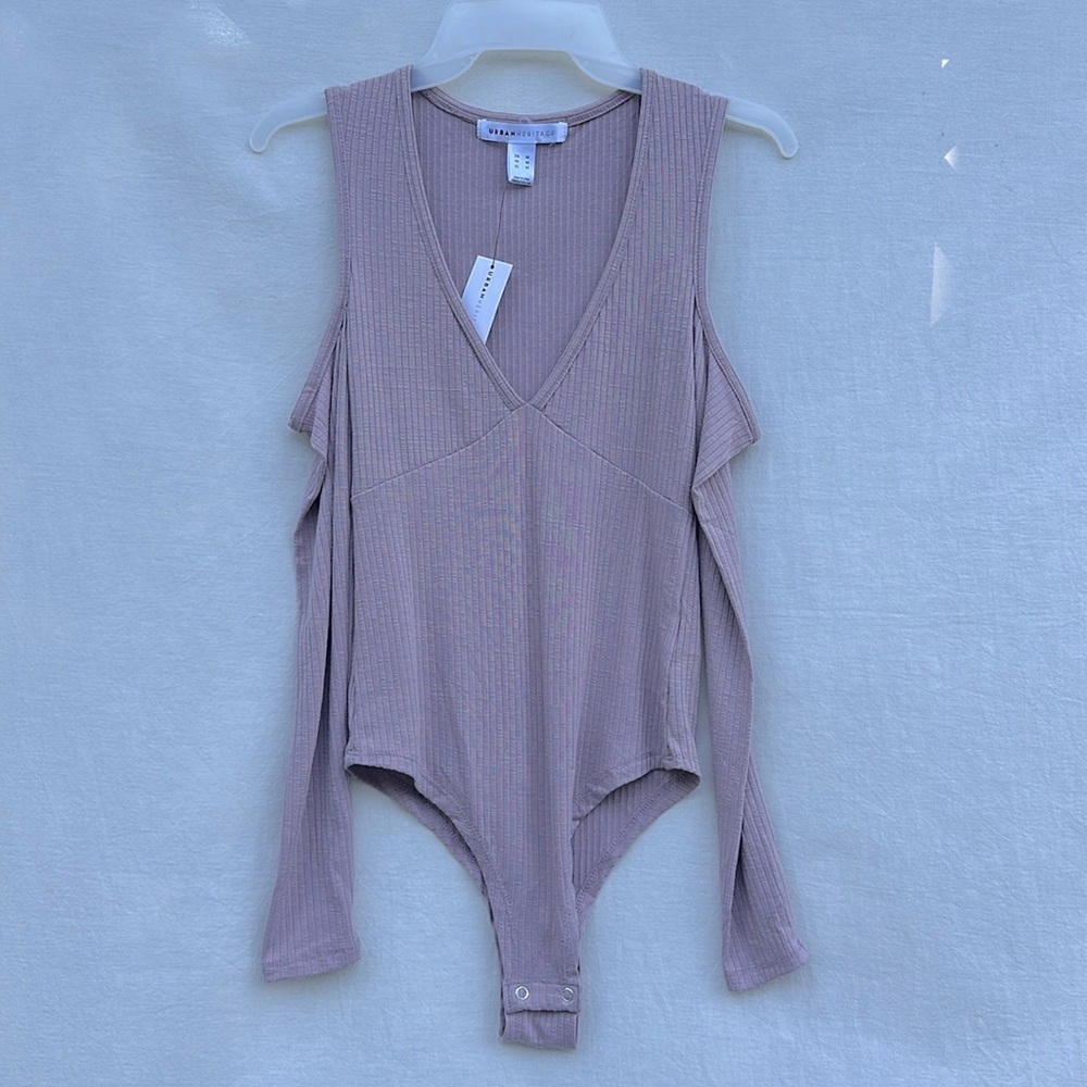 Urban Heritage Open Shoulder Body Suit